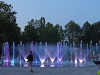 Multimedialne fontanny w Parku Szymańskiego