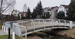 Mostek pieszy na Kanale Bródnowskim