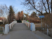 Mostek nad Kanałem Bródnowskim