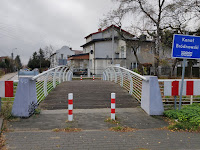 Mostek pieszo-rowerowy na Kanale Bródnowskim