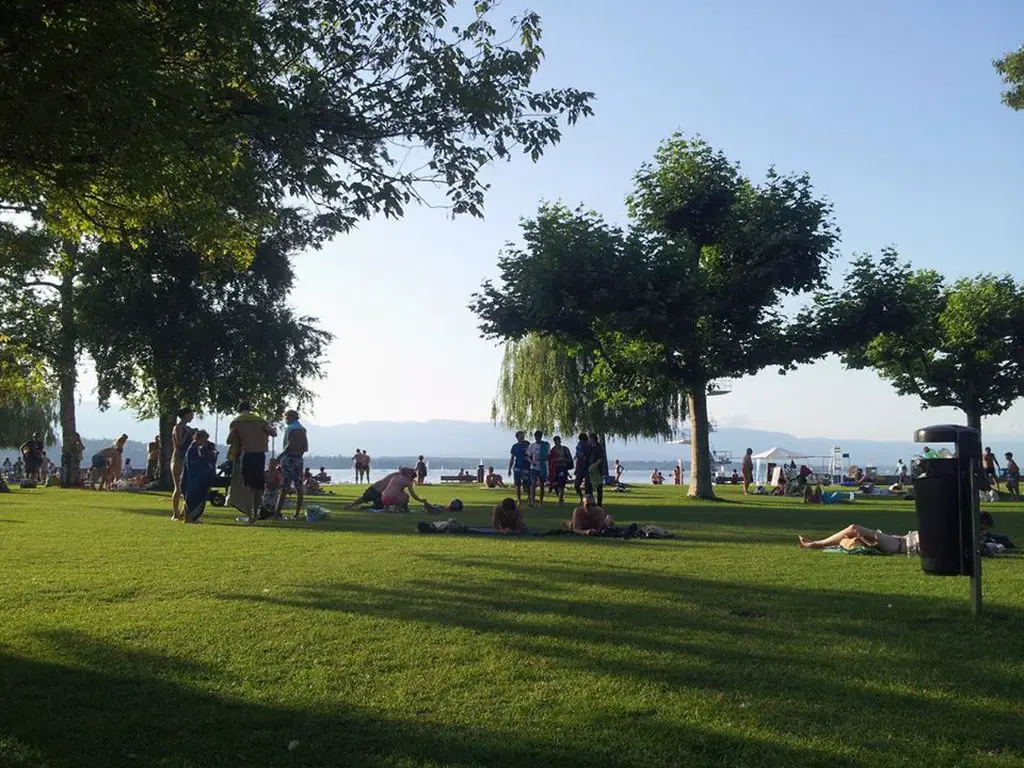 Genève beach