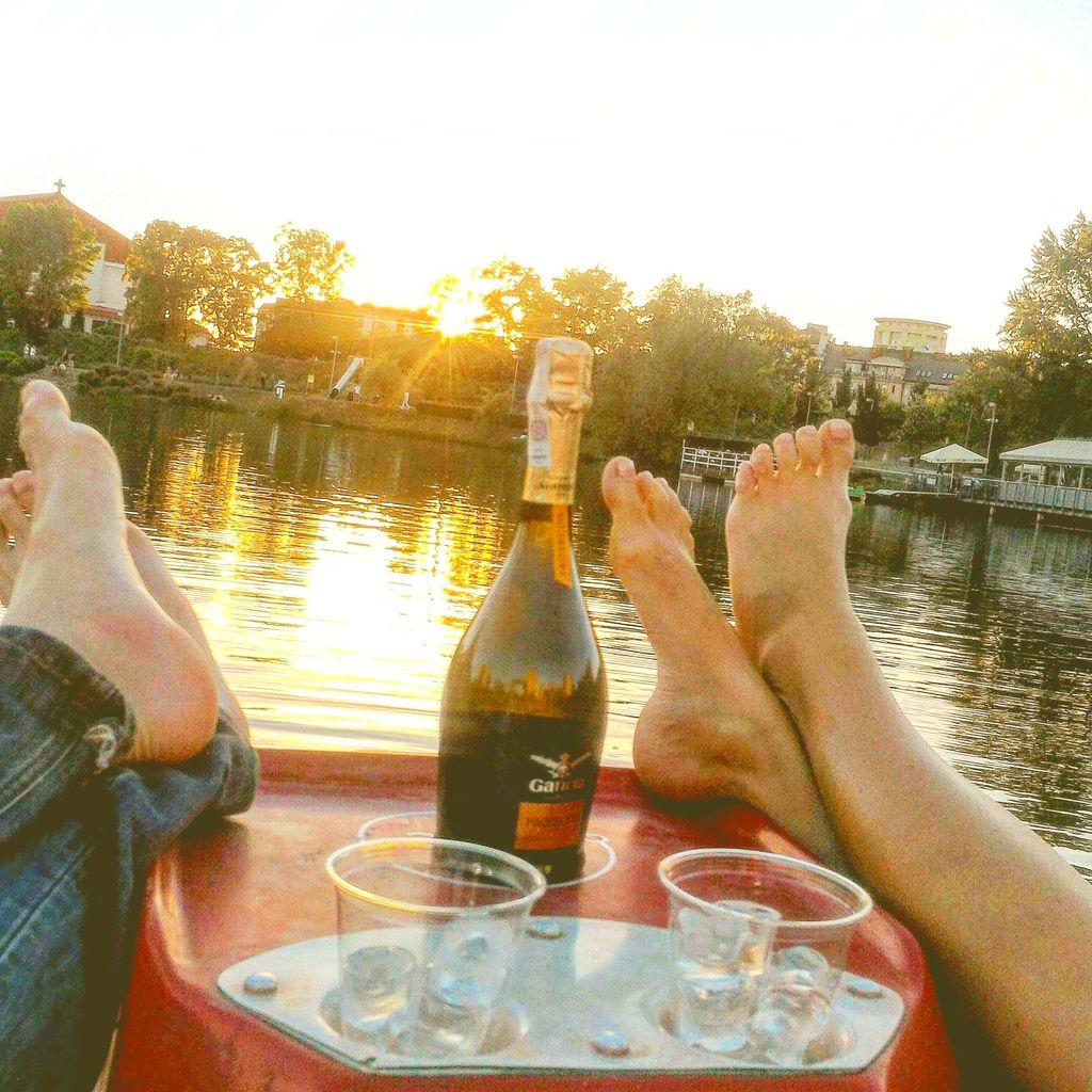Balaton lake : pedalboat, park nad balatonem, bala...
