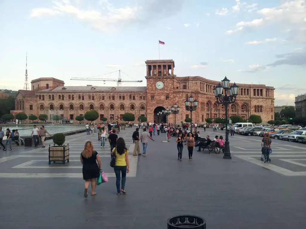 Yerevan, capitale dell'Armenia