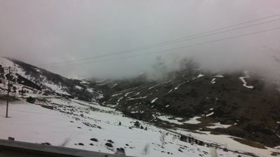 Pyreneje - Pohľad z cesty