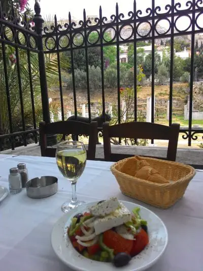 Mittagessen auf Panos