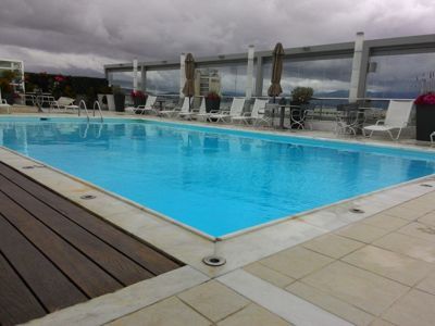 Radisson Blu Park Hotel Atenas - Piscina no terraço