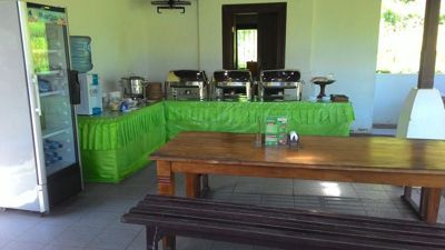 Бали Бял Воден Рафтинг - Топла храна след рафтинг