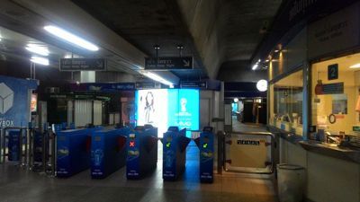 Métro de Bangkok - Entrée du métro