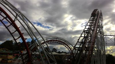 Salitre Magico amusement park - Roller coaster