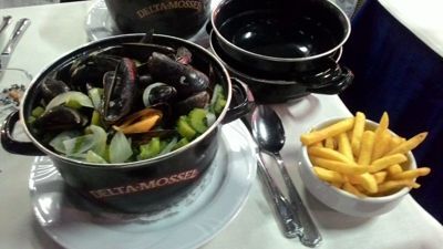 Brussels, Belgian capital - Mussles and fries, must try food