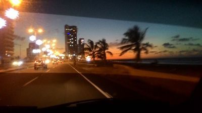 Cartagena De Indias - Kjører til solnedgangen
