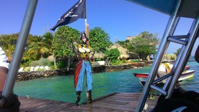 Isla del pirata - Barka da ɗan fashi