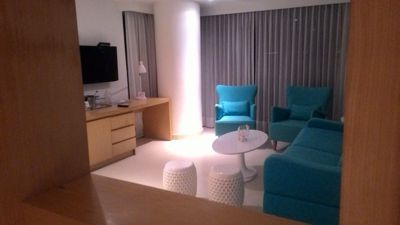Radisson Cartagena Ocean Pavillon Hotel - Junior suite woonkamer