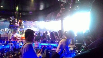 Dubai, Vereinigte Arabische Emirate - Cavalli Nachtclub Party