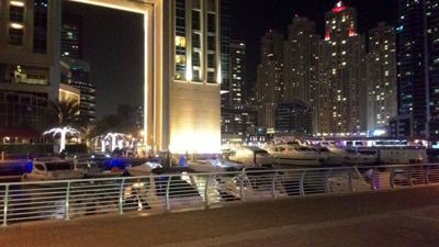 Dubai Marina Walk - Boats and yachts