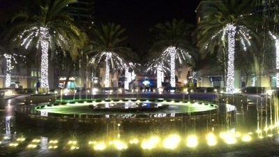Dubai Marina Walk - fonteine
