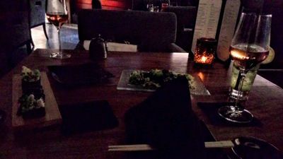 武士刀餐廳 - 壽司捲和海藻混合