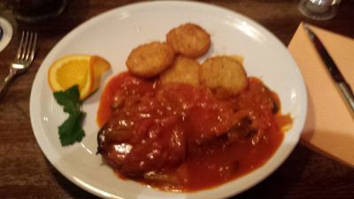 Restavracija Altstadt - Zrezek s krompirjem