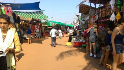 Mercado de pulgas de Anjuna