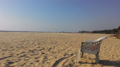 Pantai Mandrem - Depan pantai