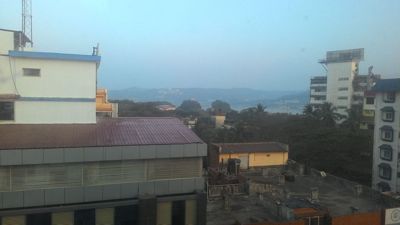 Panjim - City and river view