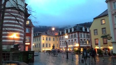 Heidelberg, Germaniyaning eng chiroyli shahri - Eski shaharda binolar