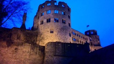 Castelo heidelberg - Visão externa