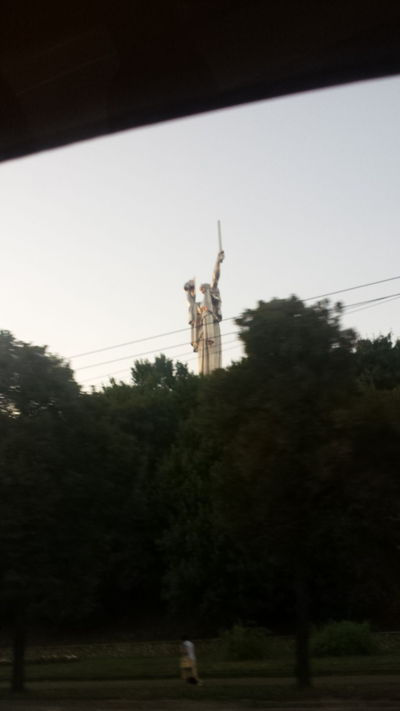 Kiev, Ukrayna - Anavatan heykeli