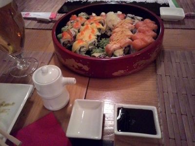 Murakami sushis - sushis ingesteld