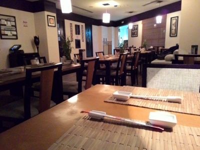 Murakami sushis - zicht binnen restaurant