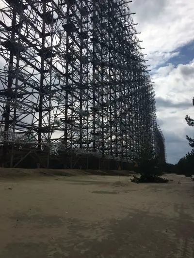 Pripyati päevaküla - külastatud linna Tšernobõli tuumakatastroofi külastus - Anti-baliistlik radarseade