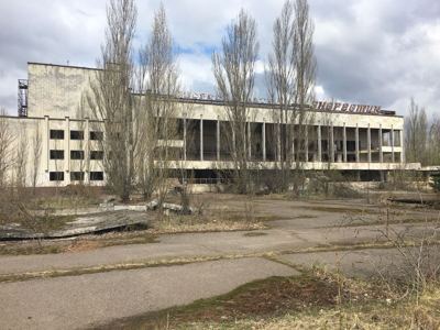 Pripjatā paredzētā dienas ekskursija - apmesta Černobiļas katastrofas pilsēta - Pamesta ēka