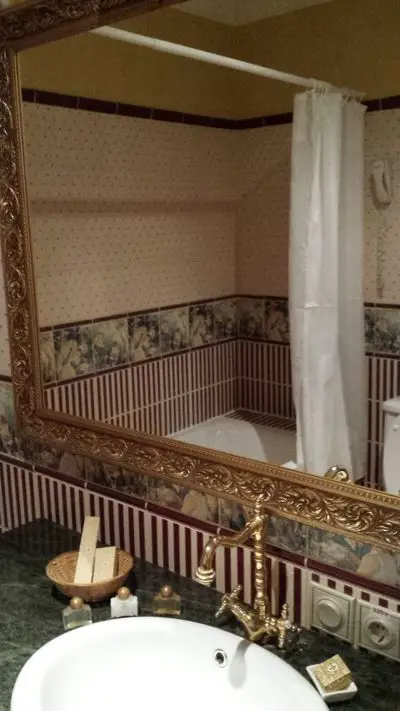 皇家酒店巴黎 - 浴室的景色