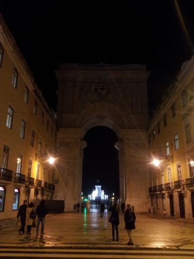 Lissabon Gamla stan - Gate i gamla stan
