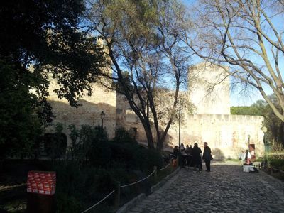 Lissabon Gamla stan - St Jorge slott