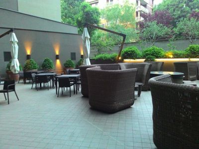 Radisson Blu Hotel Milan - Sommerterrasse