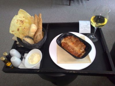 Radisson Blu Hotel Milano - Room service lasagna
