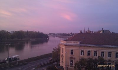 Novotel Szeged - Vedere în cameră pe râu