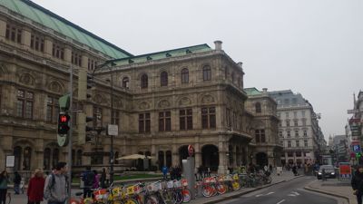 Bécsi Állami Operaház - Kültéri kilátás