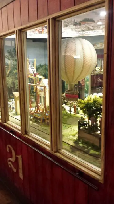 Wiener Riesenrad - Wienin maailmanpyörä - Aula diorama