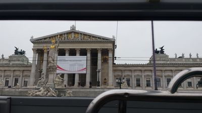 Viedeň, Rakúsko - Budova Parlamentu