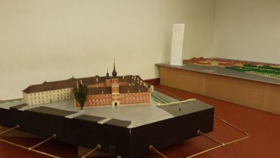 Turne Royal Castle në Varshavë - Modeli i shkallës