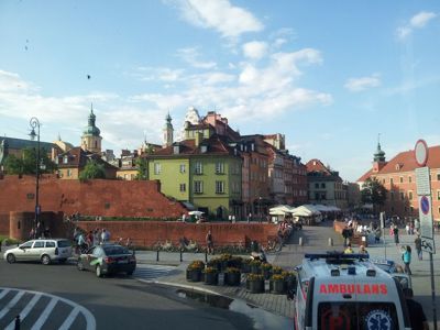 Warszawskie Stare Miasto - Wejście do warszawskiego Starego Miasta