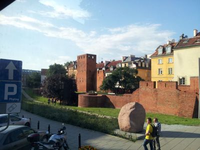 Orașul vechi din Varșovia - Varșovia Orașul vechi fortificații