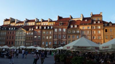 Warszawskie Stare Miasto - Stare miasto centralne miejsce
